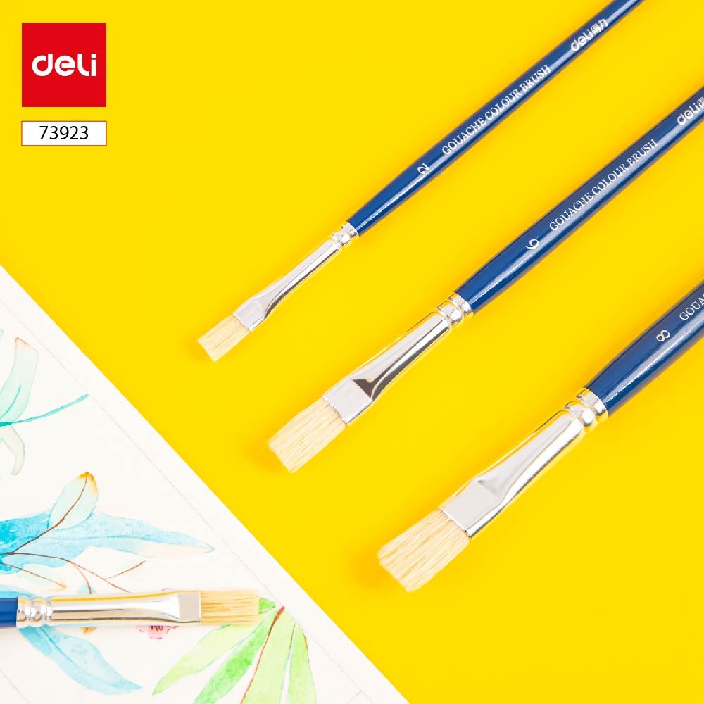 ديلي مجموعة فرشاة رسم - 4 قطع - أزرق - E73923